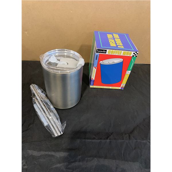 4 Pack of 12 OZ Insulated Tumbler Mugs