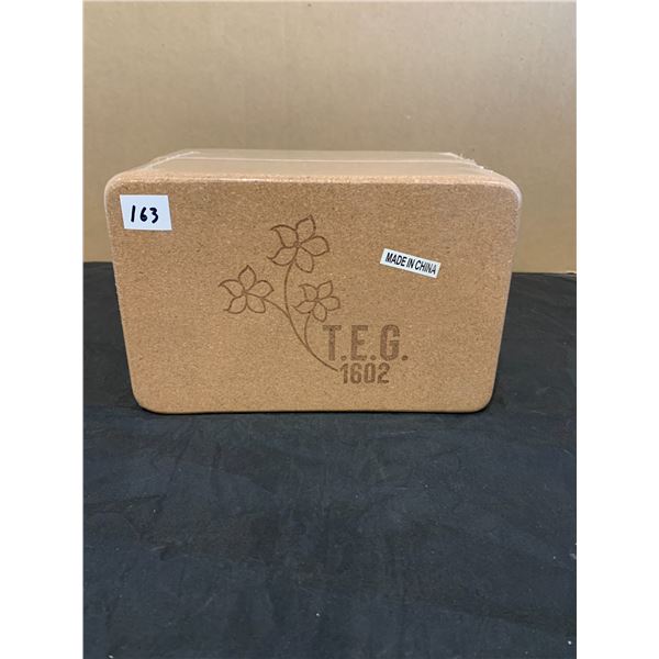 Set Of Cork Yoga Blocks