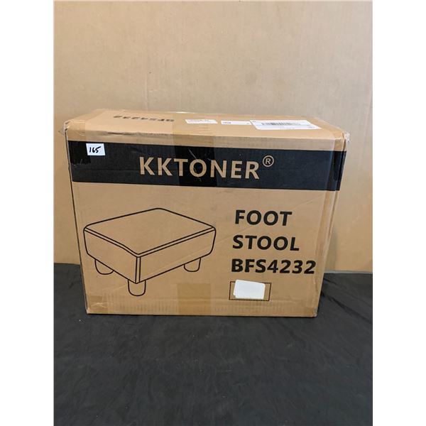 KKTONER Rectangle Foot Stool - Black