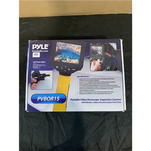 Pyle PVBOR15 Portable Video Borescope Inspection Camera