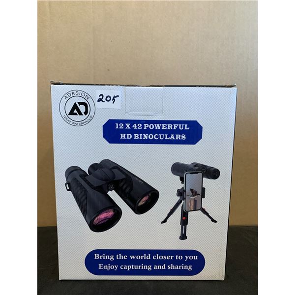 ADASION 12x42 Waterproof HD Binoculars