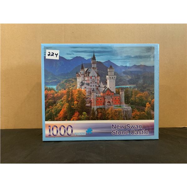 1000 PC New Swan Stone Castle Puzzle