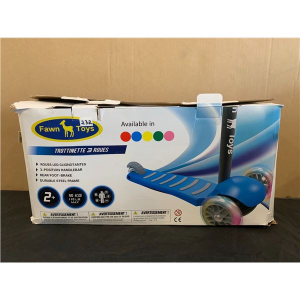 Fawn Toys 2 Wheel Junior Kick Scooter