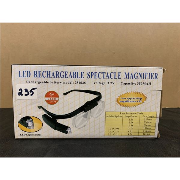LED Rechargeable Spectacle Magnifier
