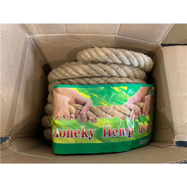 Very Large Hemp Rope