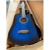 Image 1 : Rosefinch Blue Acoustic Guitar
