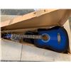 Image 2 : Rosefinch Blue Acoustic Guitar