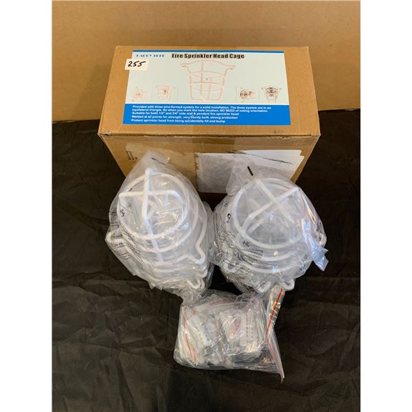 10 Pack Of Fire Sprinkler Head Cages - White