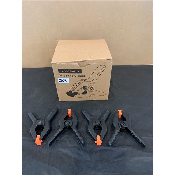 Toresano 20 Spring Clamps