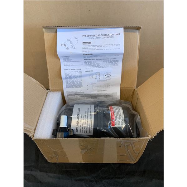 0.75 L Pressurized Accumulator Tank