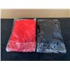 Image 2 : 2 Pack - Black - Red - Fishnet Stockings