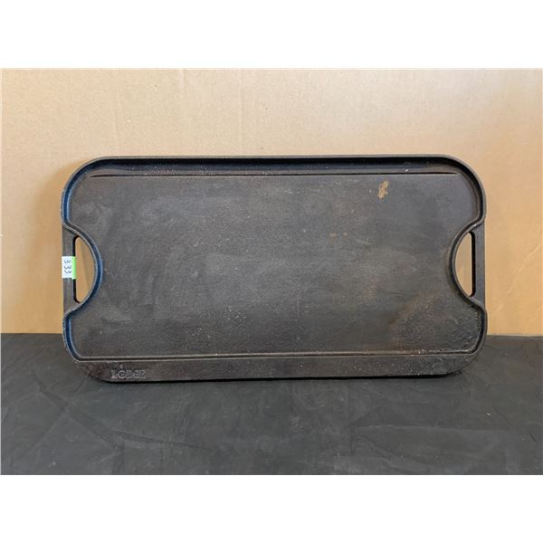 Lodge Pro Double Sided Cast Iron Griddle