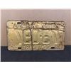 Image 2 : Rare 1958 British Columbia Centenary Farm License Plate