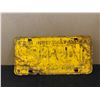 Image 2 : 1967 Saskatchewan License Plate