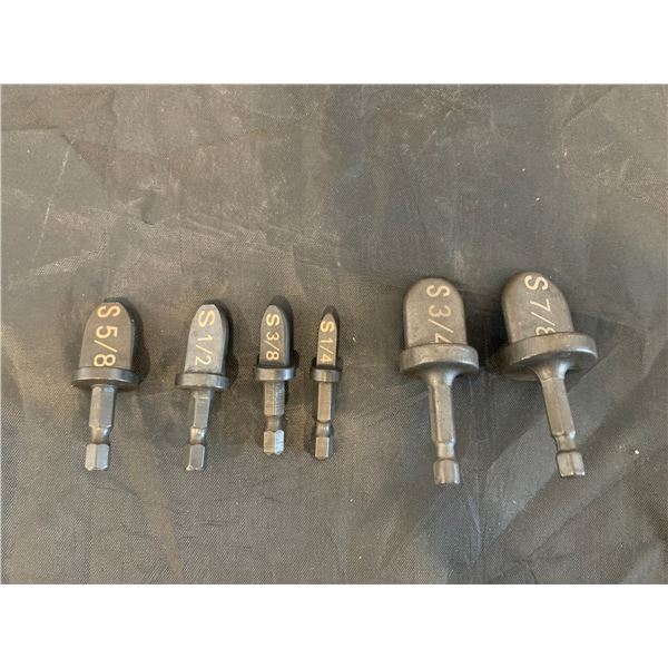 6 PCS Swaging Tool Drill Bit Set