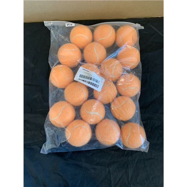 Tennis For Beginners Training Balls With Net Bag