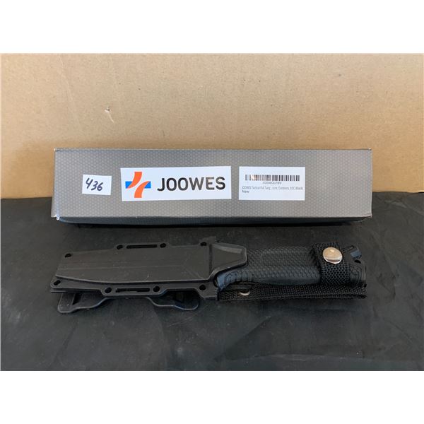 JOOWES Tactical Full Tang Knife With Case
