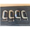 Image 1 : Lot Of 4 C Clamps