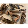 Image 2 : Lot of Vintage Wood Planers - Drills - Hooks Etc