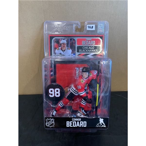 NHLPA Chicago Blackhawks - Connor Bedard Action Figure With Stick