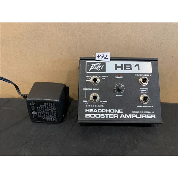 Peavey HB1 Headphone Booster Amplifier