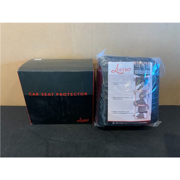 Black Car Seat Protector Cover