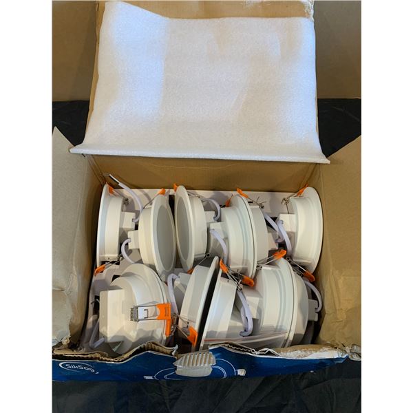 SikSok 4 Inch Recessed LED Lighting 12 Pack