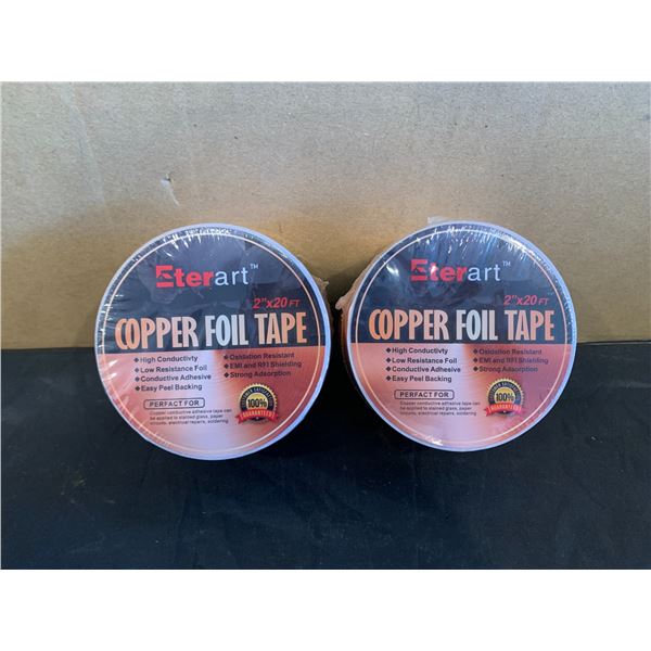 Eterart 2 x 2" x 20FT Copper Foil Tape