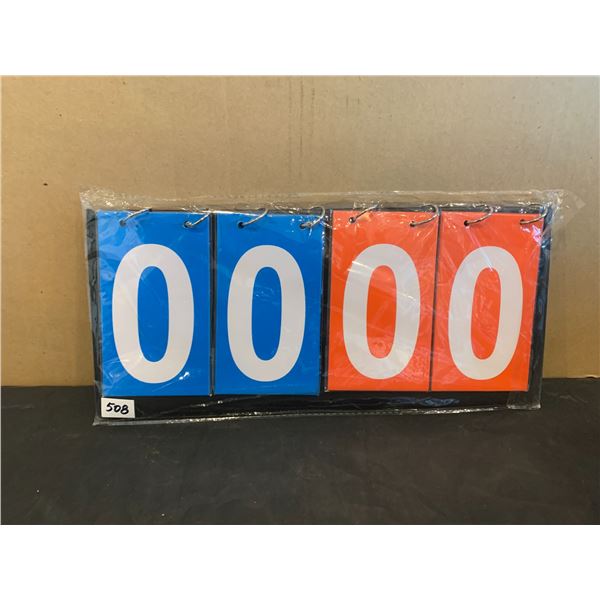 Sports Manual Score Card