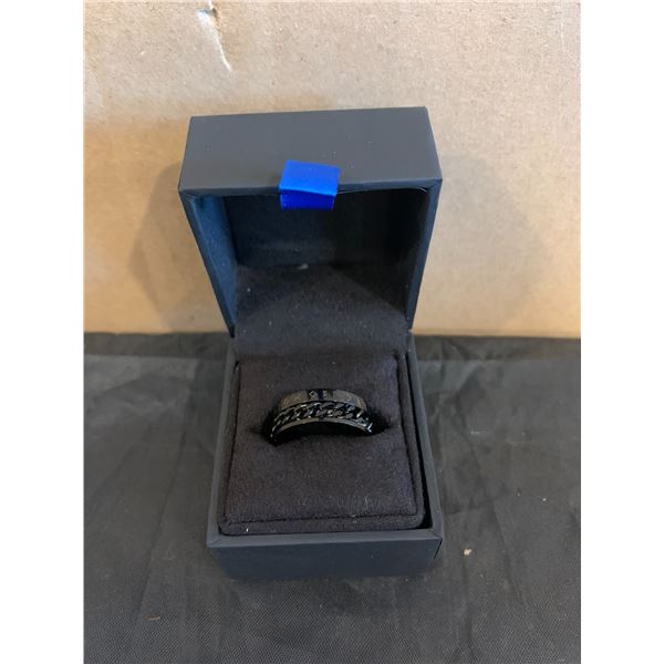 The Talisman Norse Mythology Series - Black Viking Rune Ring