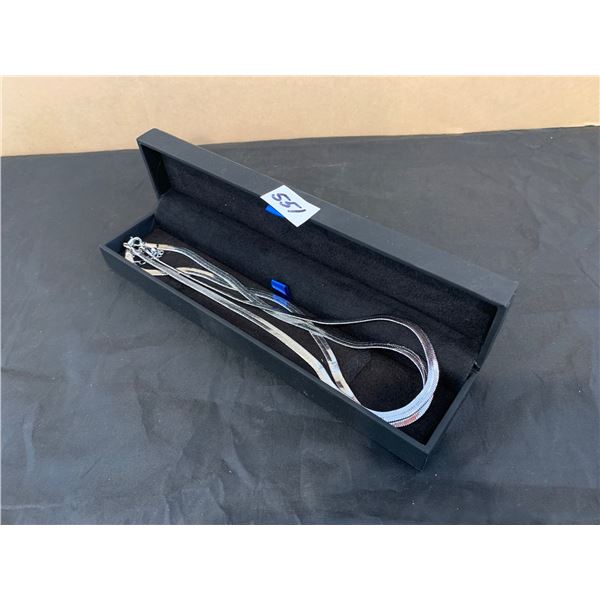 Flat Chain / Necklace For Women - Stainless Steel