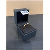 Image 1 : Size 12 - 4mm - Tungsten Wedding Ring - Gold Color