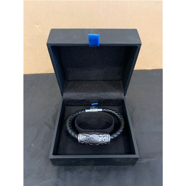 Leather Harley Davidson Bracelet