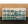 Image 2 : 270 Piece Green O-Ring Assortment Kit - 18 Popular Sizes