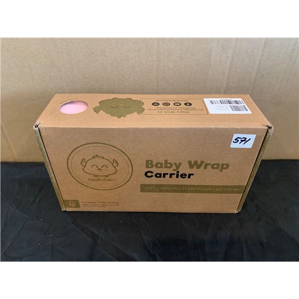 Baby Wrap Carrier - Sweet Pink Color (7-35lbs Babies)