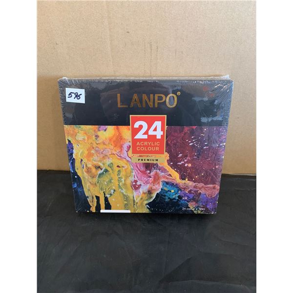 24 Premium Acrylic Color Paint Set