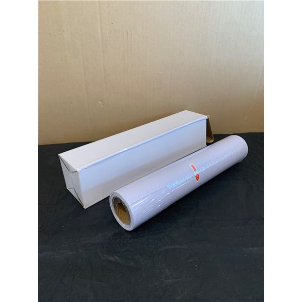 White Permanent Viny 12" x 15FT - Glossy Adhesive Vinyl