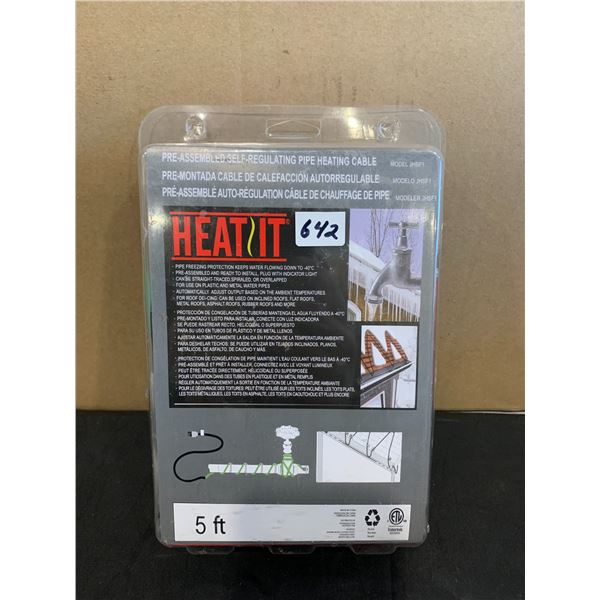 5 FT Pre-Assemled Self-Regulating Pipe Heating Cable