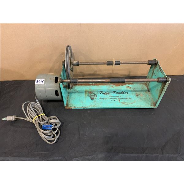 Vintage Hillquist " Tuffy Tumbler " Rock Tumbler