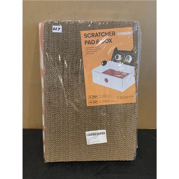 Conlun Cat Scratcher Pad & Box