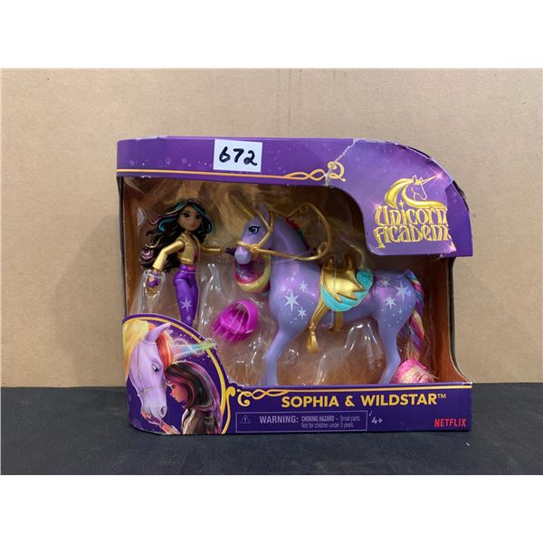 Unicorn Academy Sophia & Wildstar Set