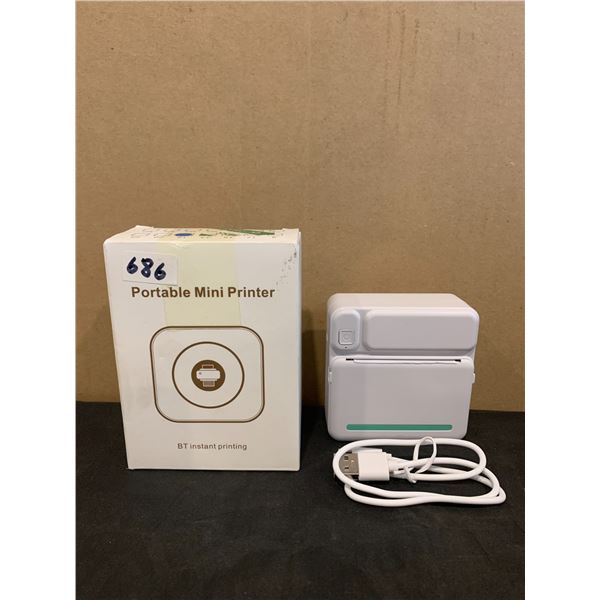 BT Instant Printing Portable Mini Printer