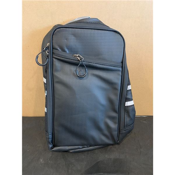 Rear Rack Bag For Bicycle - Reflective With Rain Cover