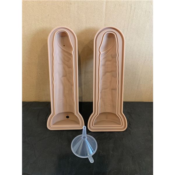 Adult Prank Ice Cube Silicone Penis Mold - 8"