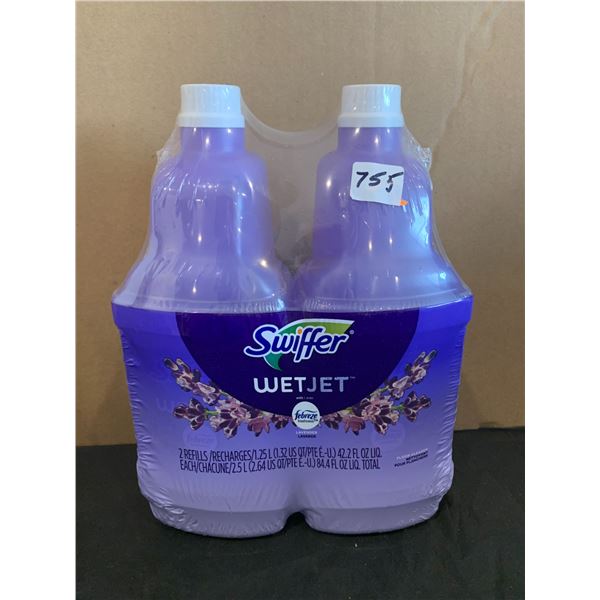 Swiffer Wet Jet 2 Refill Bottles - 2.5L
