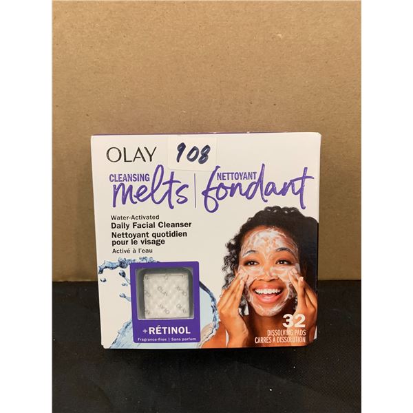 Olay Cleansing Melta - Water Activated Daily Facial Cleanser - 32 Pads