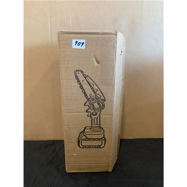 Mini Cordless 6 Inch Electric Chainsaw - 2 Batteries Inc - 24V