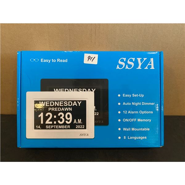 Easy To Read SSYA Digital Alarm Clok