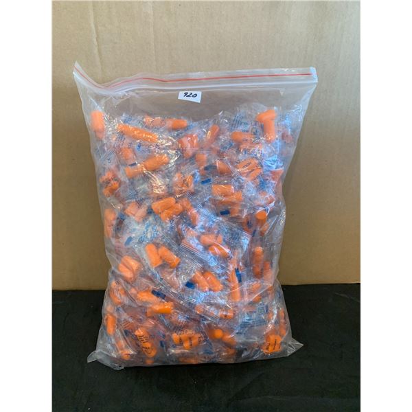 Lot of 100 Individually Wrapped Soft Foam Ear Plugs
