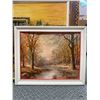 Image 2 : 3 Various Sized Vintage Paintings/Prints in Frames. No Shipping
